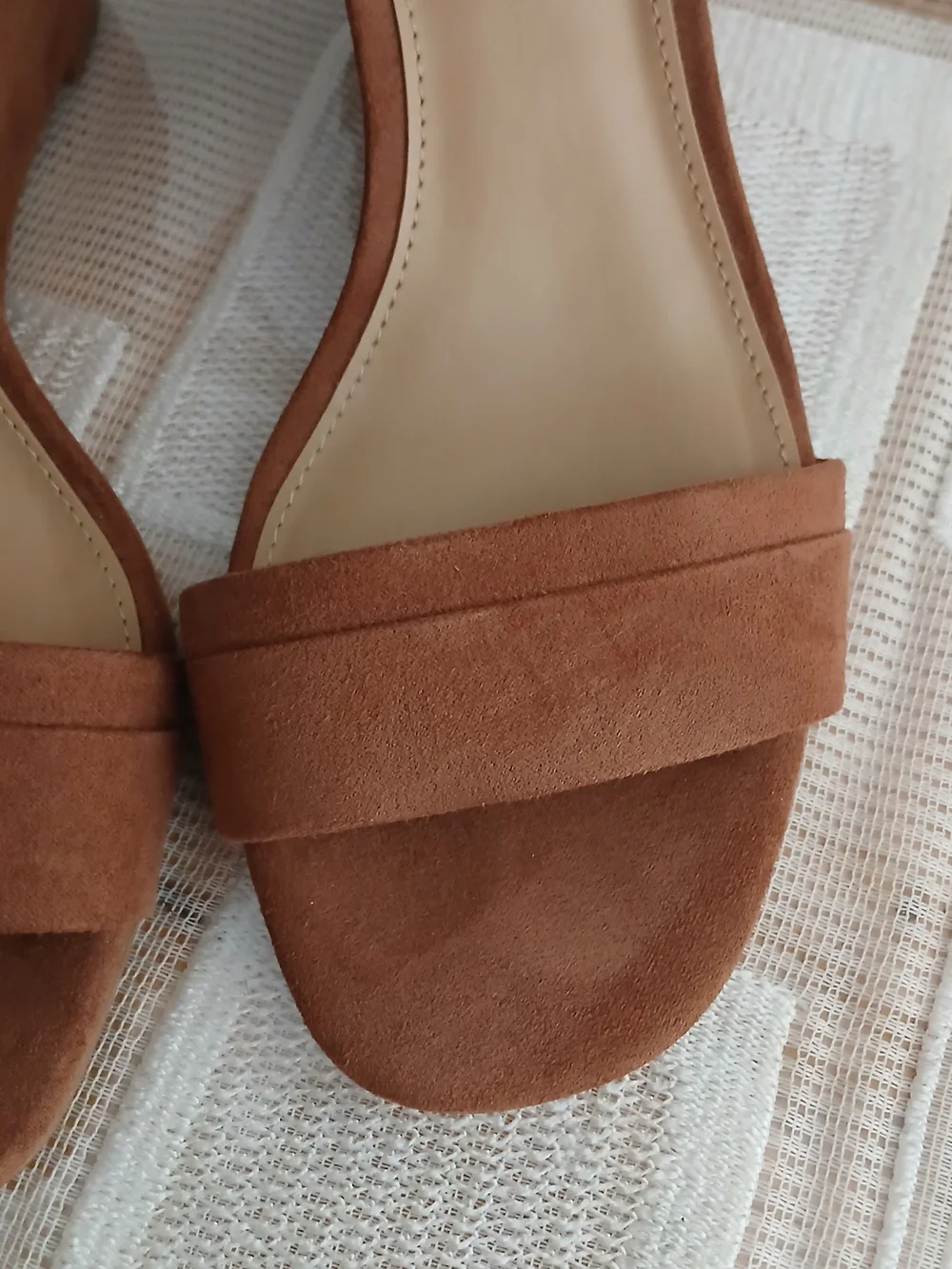 J.Crew Size 6 Wedge Sandals  Tan Suede